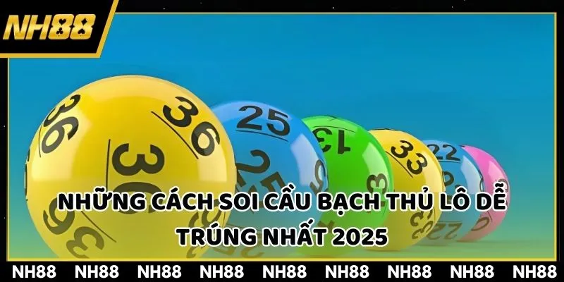 Tổng hợp những cách Soi cầu bạch thủ lô dễ trúng nhất 2025