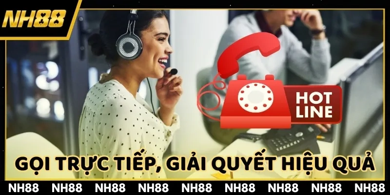Trao đổi trực tiếp qua điện thoại để giải quyết vấn đề nhanh chóng hiệu quả